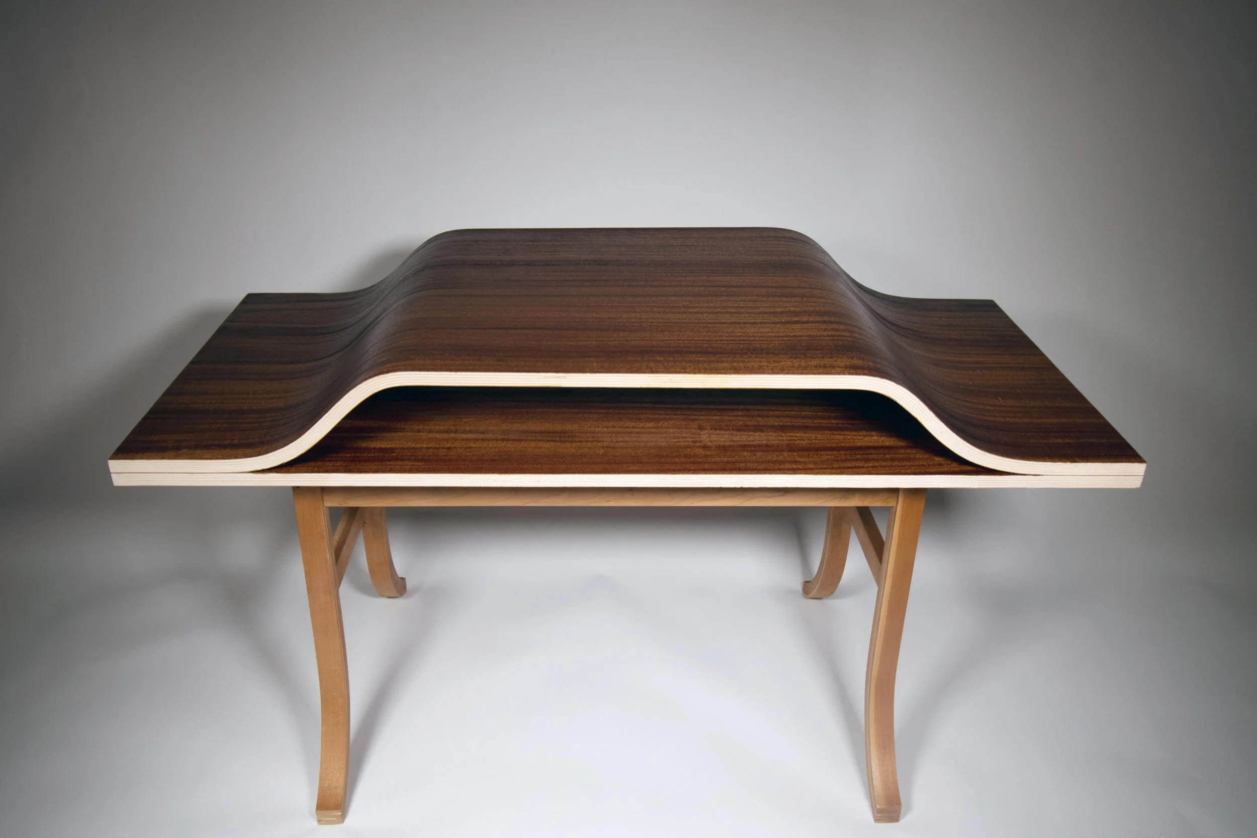Bent Wood Table Marshall Geier Design